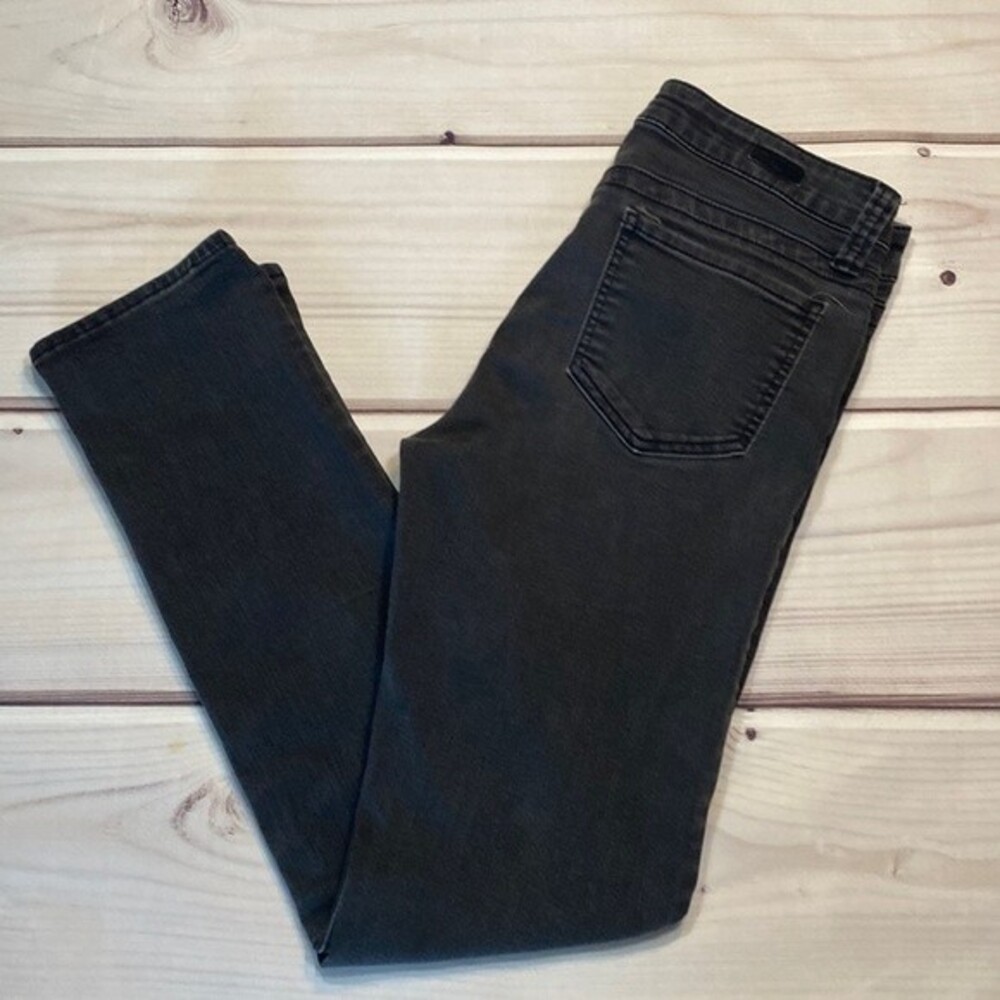 Kut from the Kloth Black Straight Leg Jeans Size 6